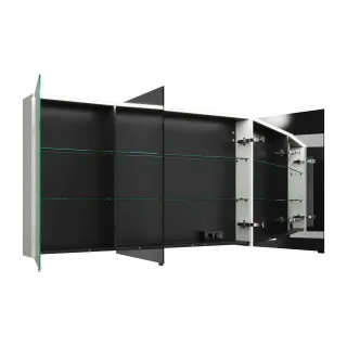 Burgbad Spiegelschrank Eqio 800x1400x170 Weiß Matt, SPGT140RF6014 SPGT140RF6014
