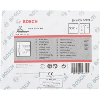 Bosch D-Kopf Streifennagel, verzinkt, gerillt - 2608200022