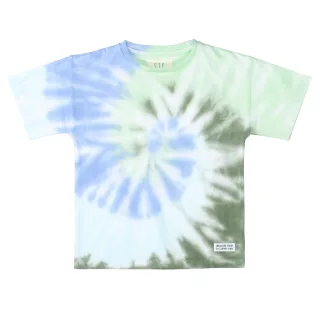 STACCATO - Kn.-T-Shirt, oversized lime batik - Gr. - 116/122