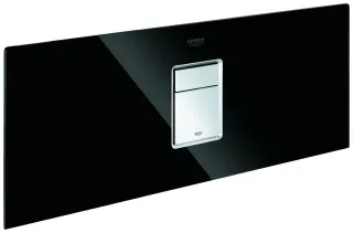 GROHE Abdeckplatte mit Drucktaste 42481 für Rapid SL Glasmodul velvet black, 42481KS0 42481KS0