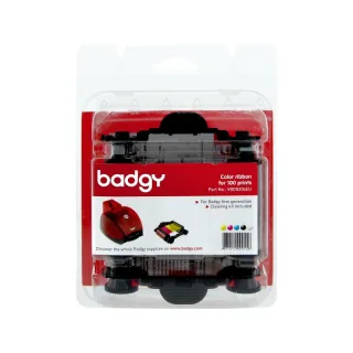 Original VBDG204EU EVOLIS Badgy YMCKO Set