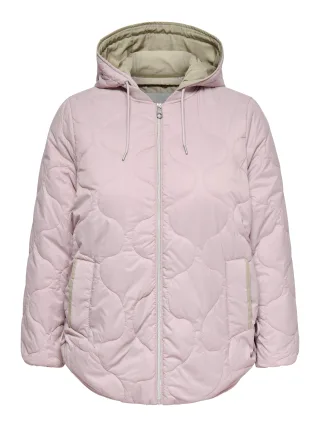 ONLY CARMAKOMA - CARMIKI LIFE HOOD QUILT JACKET OTW Burnished Lilac - Gr. - M-46/48