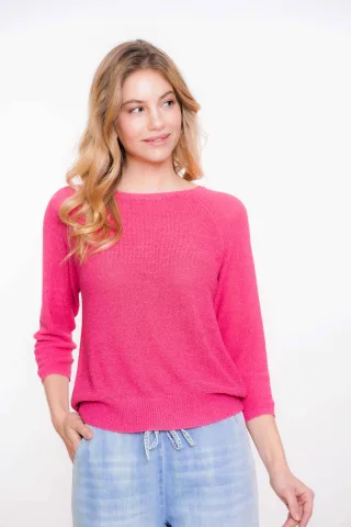 Geisha Fashion Women - Pull tape yarn pink - Gr. - S