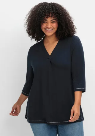 Sheego 3/4-Arm-Shirt "3/4-Arm-Shirt" 1 Stk.