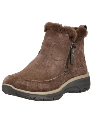 Skechers Stiefelette "Skechers Stiefelette Veloursleder/Textil"