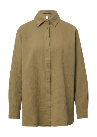 qs - Bluse olive - Gr. - 42