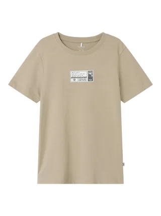 NAME IT - NKMHOLASSE SS TOP pure cashmere - Gr. - 146/152