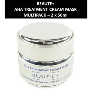 Beaute+ AHA Treatment Cream Mask  Maske Gesichts Pflege - 2 x 50ml