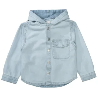 STACCATO - Kn.-Jeans Overshirt light blue denim - Gr. - 92/98