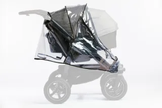 TFK Regenschutz duo 2 Sportkinderwagen (1 Stück)