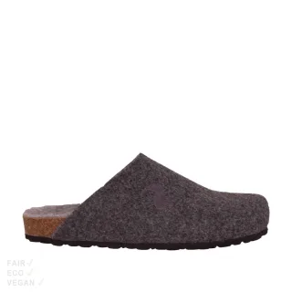 Thies Hausschuhe Pet Bio Clog anthracite 38