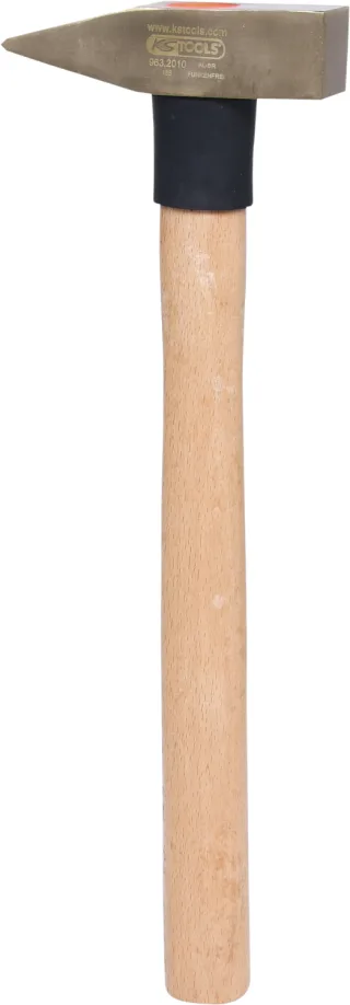 KS Tools BRONZEplus Schlosserhammer, mit Hickorystiel - 963.2010