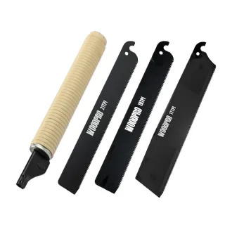 SK5 Pruning Saw Interchangeable Blades 17 TPI 19 TPI 21 TPI PTFE Coated Anti Slip Handle Triple Tooth Design