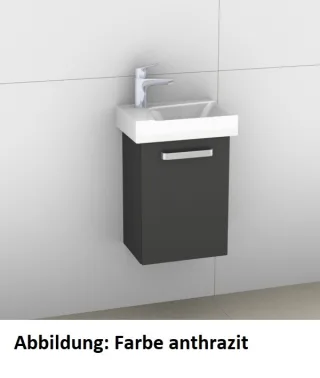 Artiqua 413 Waschtischunterschrank für Xeno2 500528 (ehem. 127040) 500529 (ehem. 127045), Weiß Hochg 413-WUT-K126-L-7160-125