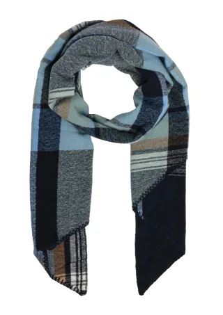s.Oliver - Tuch blau|mehrfarbig - Gr. - ONESIZE