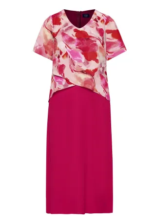 Vera Mont - Cocktailkleid patch pink/pink - Gr. - 40