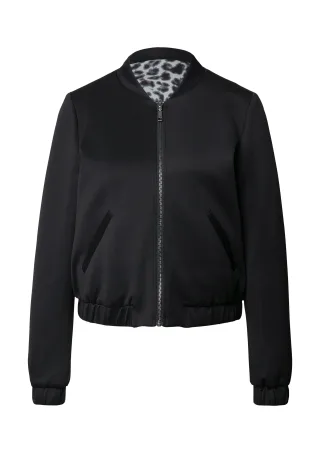 comma - Indoor-Jacke schwarz|grau - Gr. - 34