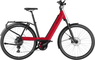 Damen E-Bike  Riese & Müller Nevo4 Touring rot . 2025 (Rahmengröße: 56 cm | Körpergröße 1,80 - 1,95 m  / Akkukapazität: 625 Wh)