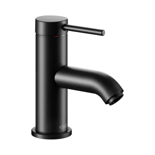 Keuco IXMO Soft Black Selection Einhebel-Waschtischmischer 60, ohne Ablaufgarnitur, schwarz matt 59504372100