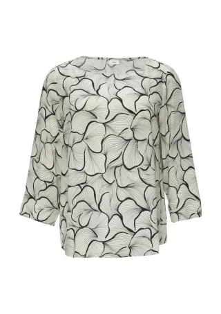 s.Oliver BLACK LABEL - Viskose-Bluse weiß - Gr. - 34
