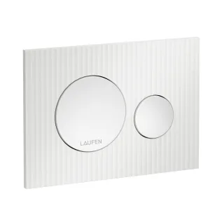 Laufen Betätigungsplatte MOONDANCE INEO mit Zweimengenbetätigung weiß, H9001160000001 H9001160000001
