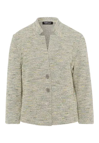 FRANK WALDER - Blazer LOVELY SPRINGTIME aus Struktur-Jersey spring green/mint sorbet - Gr. - 46