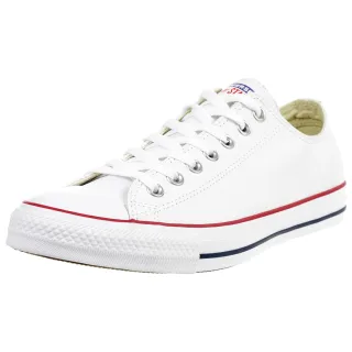 Converse C Taylor All Star OX Chuck Schuhe Sneaker Leder weiss 132173C