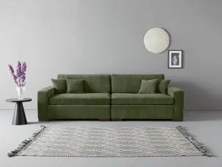 Home affaire 2-Sitzer "Skara XXL" Lounge-Sofa XXL mit Federkern-Polsterung, in vielen Bezugsvarianten