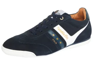 Pantofola d´Oro Sneaker "VASTO LOW" Obermaterial aus Leder, Gummilaufsohle, mit Schnürung
