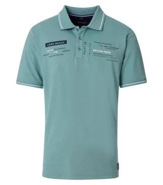 CASAMODA - Polo-Shirt türkis - Gr. - XL