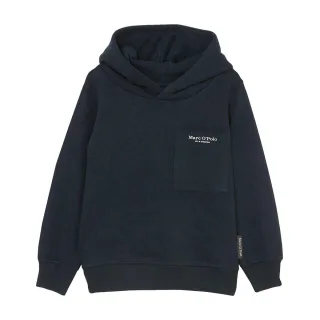 Marc OPolo Junior - MARC O’POLO Hoodie mit Brust-Tasche midnight - Gr. - 116/122