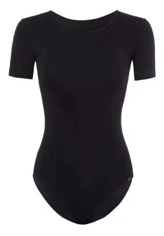 SKINY - Skiny Damen Body kurzarm Cotton Bodies black - Gr. - 42