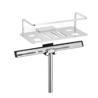 Avenarius Schwammkorb 200x138x127 mm, für Wandmontage mit Wischer,Serie Körbe 9014021010