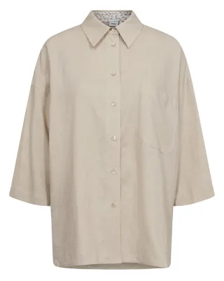 Nümph - Hemd - Nuyngva beige - Gr. - XS/S