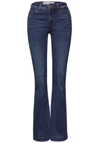 Street One Studio - Bootcut Jeans blau - Gr. - 32/32