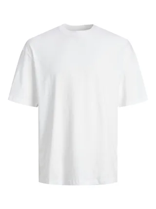 JACK&JONES - JJEBRADLEY TEE SS O-NECK NOOS white - Gr. - XXL