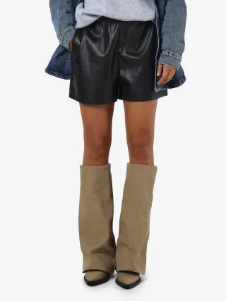 Noisy may Shorts "NMANDY PU HW SHORTS WVN NOOS"