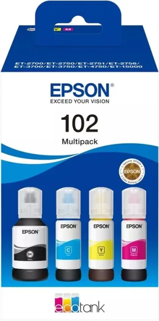 Epson 102 EcoTank Multipack (4-farbig)