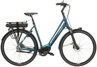Kross "E-Citybike Sentio Hybrid 5.0 28 Zoll blau" 7 Gang Shimano NEXUS Schaltwerk Nabenschaltung Mittelmotor 250 W Pedelec, Elektrofahrrad für Damen und Herren