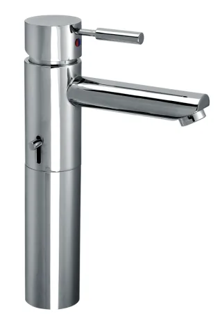 KAJA-Ipuri Einhebel-WT-Misch., erhöhter Ausl. Lä nge 175mm, Stiftheb., o.Ablaufgarnitur , chrom 55055-C