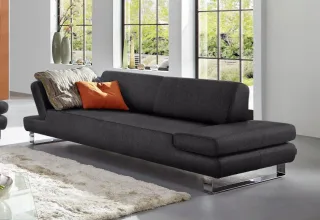W.SCHILLIG 3-Sitzer "taboo Designsofa mit hohem Sitzkomfort" mit Übertiefe, inklusive Armlehnenverstellung