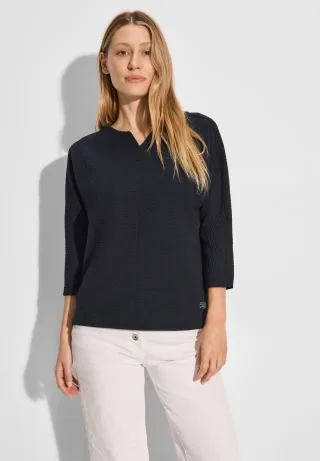Cecil 3/4-Arm-Shirt mit 3/4 Ärmeln
