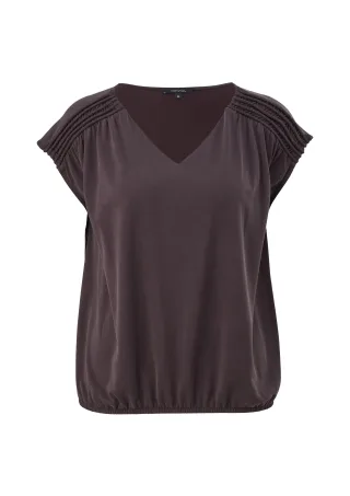 comma - T-Shirt braun - Gr. - 34