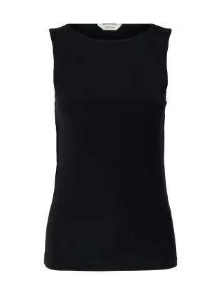SELECTED WOMEN - SLWMANJA SL REVERSIBLE TOP NOOS black - Gr. - S