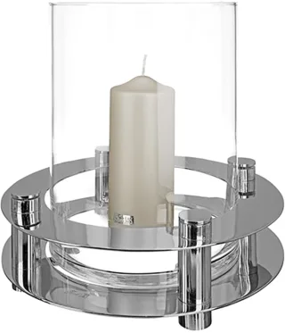 Fink Windlicht "RICARDO" aus mundgeblasenem Glas