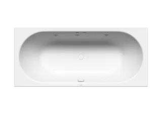 Kaldewei Badewanne CLASSIC DUO Mod.110 BODY, 1800 x 800, alpinweiß,rechts,Sichtteile chrom 291060770001