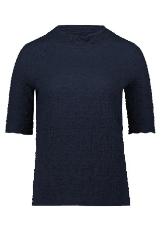 Betty Barclay - Strukturshirt dunkelblau - Gr. - 40