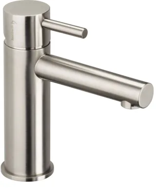 Herzbach Design iX Waschtisch-ELB ECO ohne Ablauf Edelstahl , 17.133250.1.09 17.133250.1.09