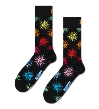 happy socks - Sun Sock Schwarz - Gr. - 38