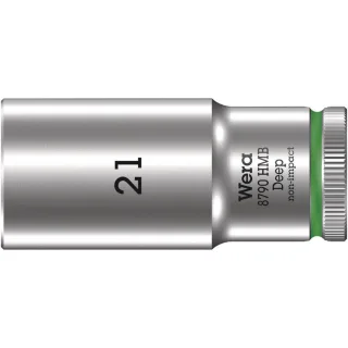 Wera 8790 HMB Deep Steckschlüsseleinsatz mit 3/8"-Antrieb Grün - 05004543001
